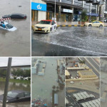 Heavy Rain Hits Dubai, Roads Submerged, Schools Closed #DubaiRains